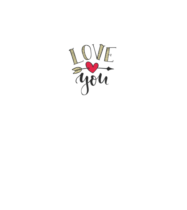 'Te iubesc tricou pentru Valentine''s Day' model alb pe tricou