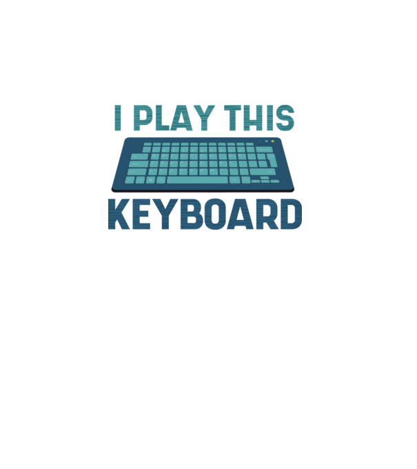 Tastatura Gamer model alb pe tricou