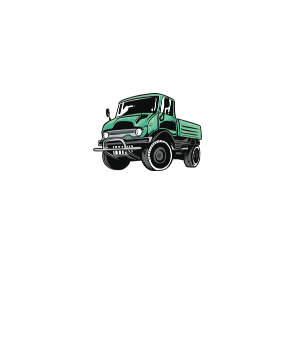 Camion model gri pe tricou