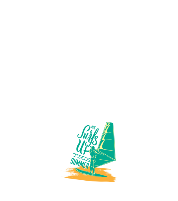 Surfs up this summer model negru pe tricou