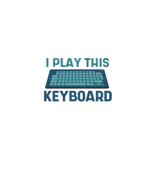 Tastatura Gamer model alb pe tricou