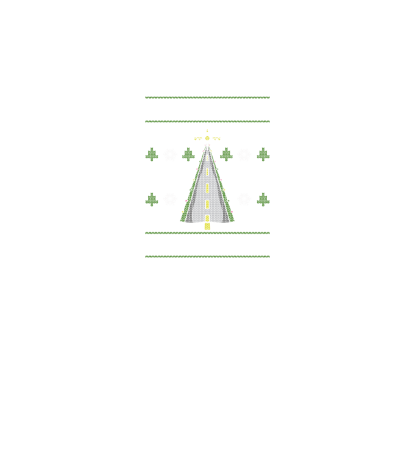 Flying Home for Christmas Pulover urât model negru pe tricou
