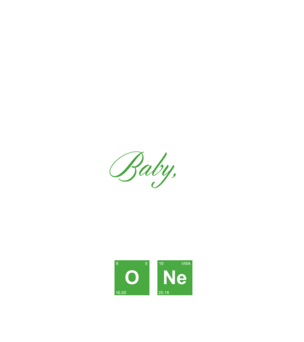 Baby you are the one model negru pe tricou