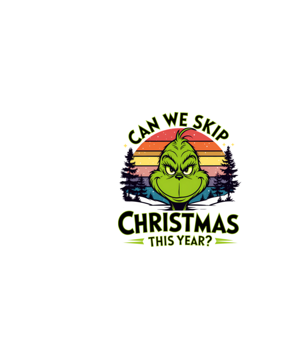 Can we skip christmas this year model alb pe tricou