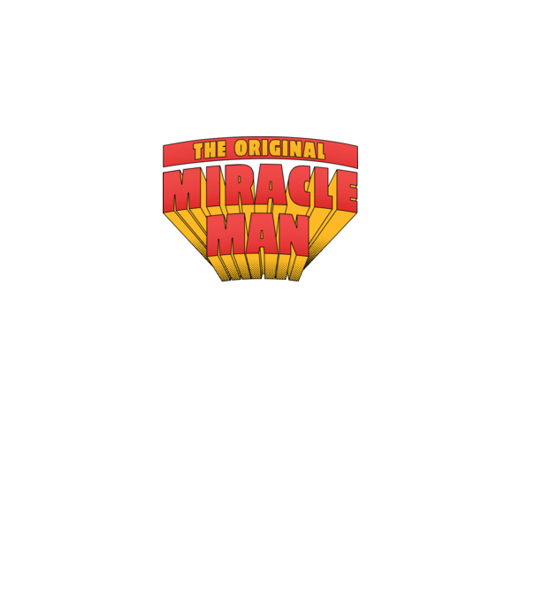 The Original Miracle Man model negru pe tricou