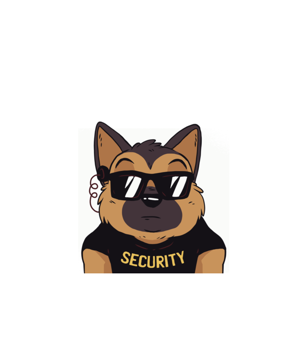 Ciobănesc german Security tricou amuzant cu Câine model verde de măr pe tricou
