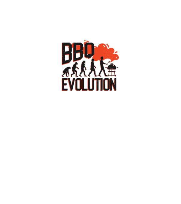 BBQ Evoluție Grătar model gri pe tricou