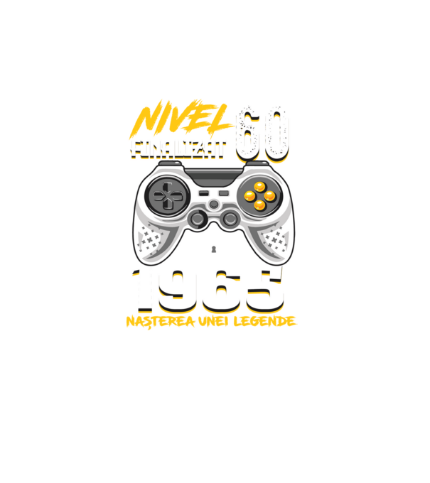 Nivel Finalizat 60 1965 model turcoaz pe tricou