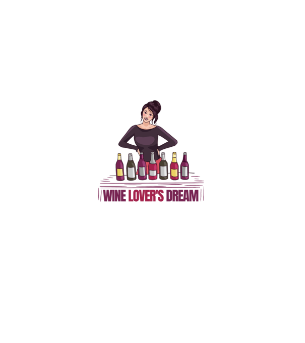 Degustare de vinuri model liliachiu pe tricou