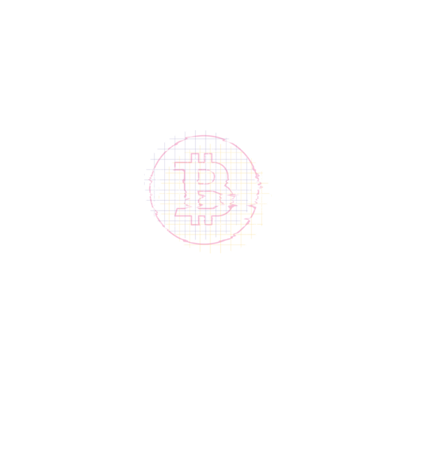 Bitcoin Glitch model gri pe tricou