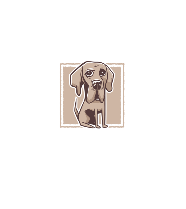Câine Mastiff german model alb pe tricou