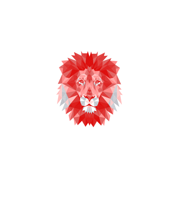 Red Lion model negru pe tricou