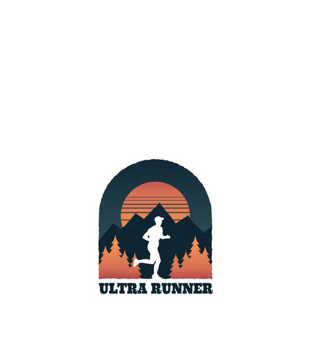 Ultra Runner Tricou alergare model nisipiu pe tricou