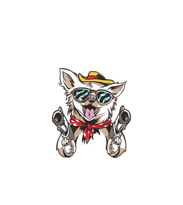 Pew Pew Pew Madafakas Chivava model alb pe tricou
