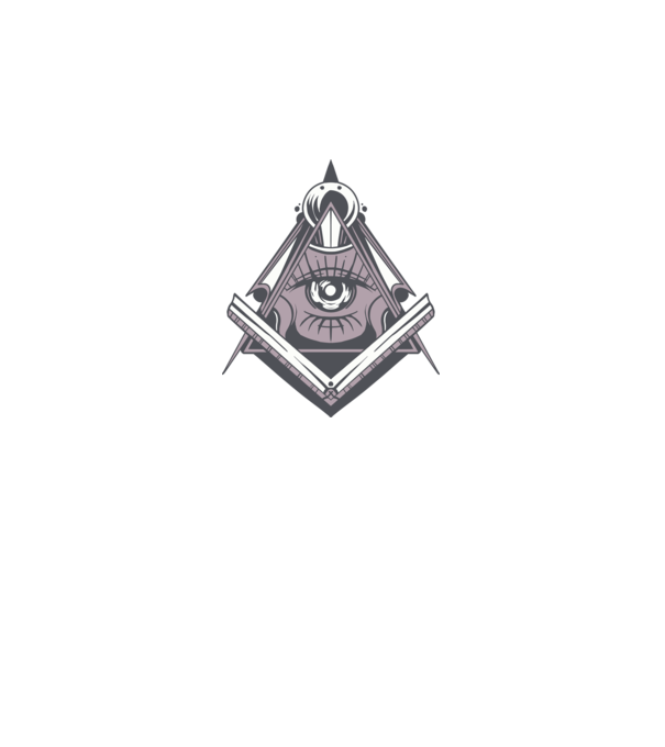Masoni Illuminati model albastru regal pe tricou