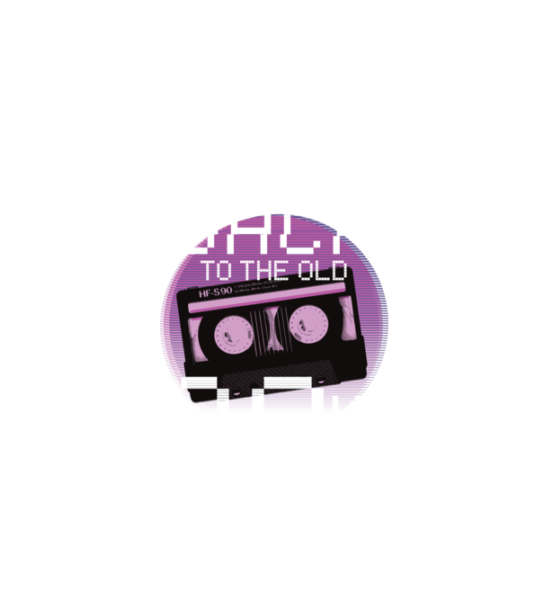 'Back to the 90s Înapoi în anii ''90' model negru pe tricou