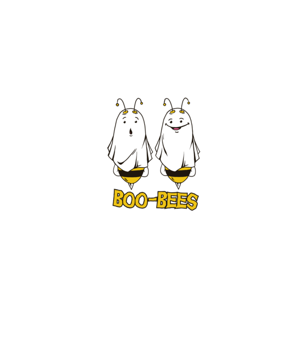 Boo Bees - Albine fantomă Halloween model turcoaz pe tricou