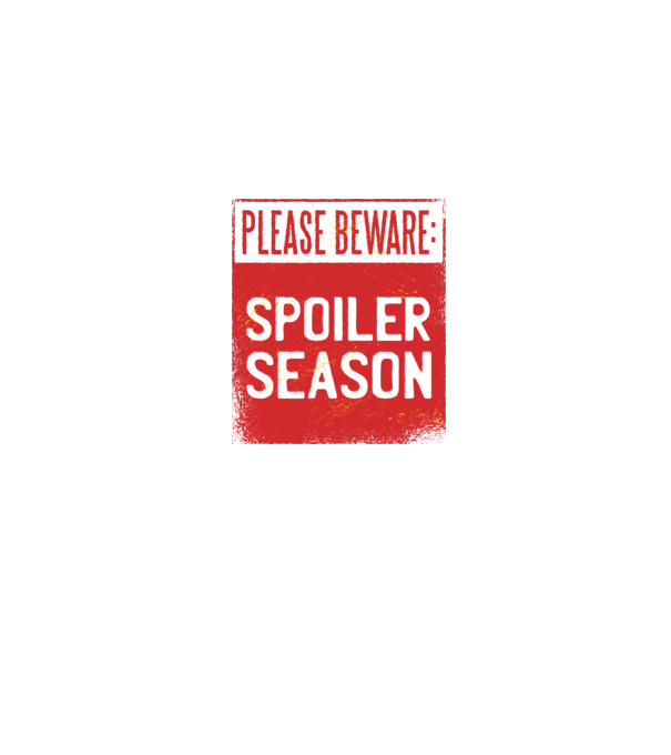 Atenție! Pericol de spoiler model gri pe tricou