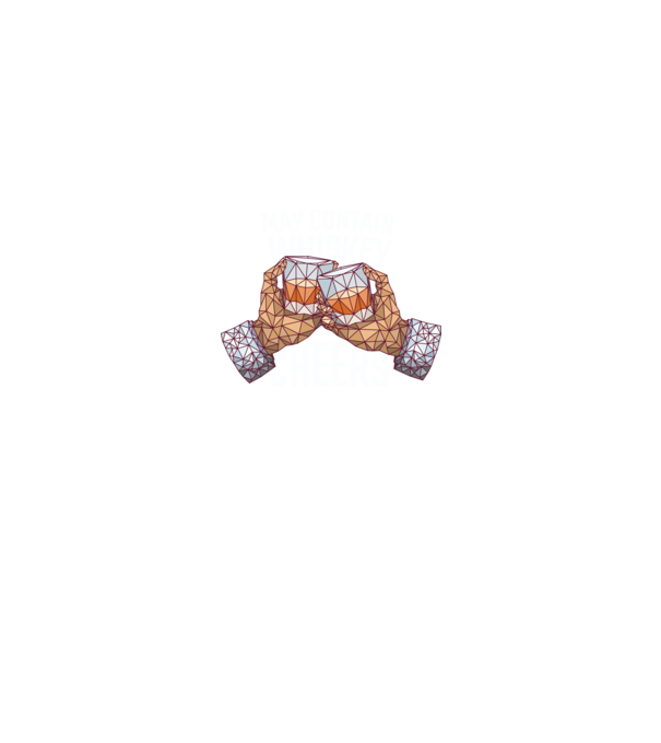 Poate conține urme de whisky model negru pe tricou