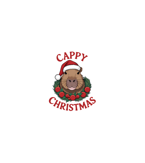 Cappy Christmas 2 model nisipiu pe tricou