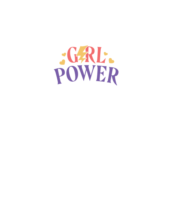 Girl Power Ziua Femeii model alb pe tricou