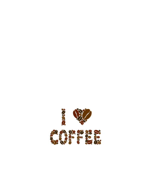 I Love Coffee model roz deschis pe tricou