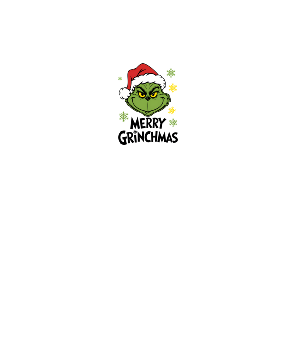 Merry Grinchmas Alb model alb pe tricou