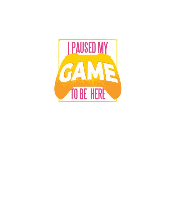 I paused my game to be here tricou amuzant Gamer model negru pe tricou