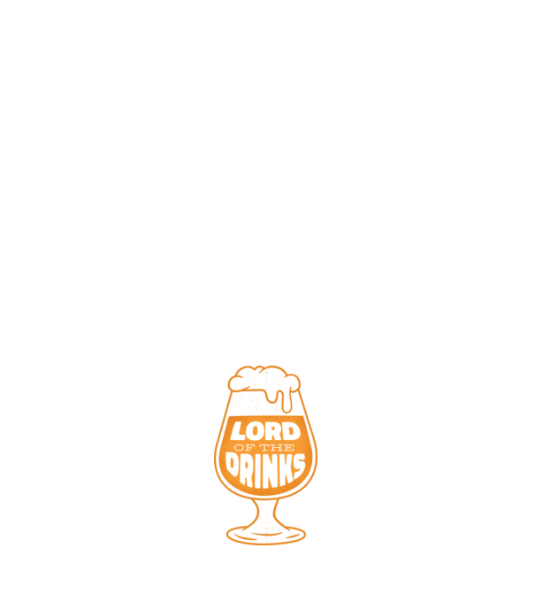 Lord of the Drinks Bere model negru pe tricou