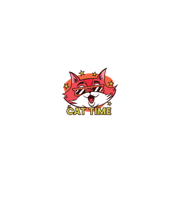 Cat Time Momentul pisicii model gri pe tricou