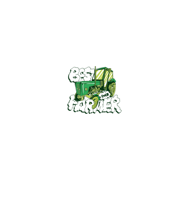 Best Farmer Ever cu Tractor model negru pe tricou