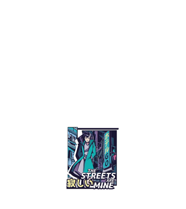 Anime Vaporwave benzi desenate model negru pe tricou