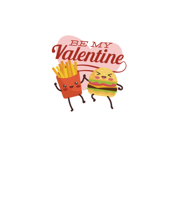 Be my Valentine - Fii dragostea mea tricou pentru Valentine s Day model alb pe tricou