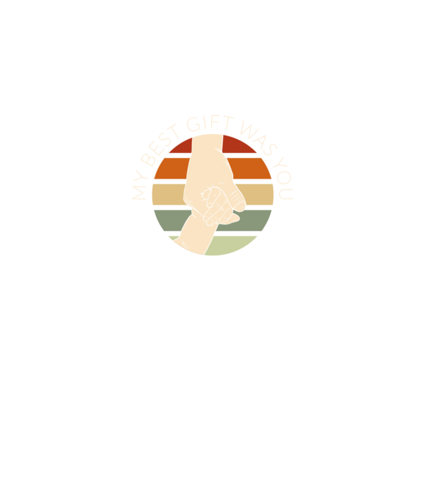 My Best Gift Was You model negru pe tricou