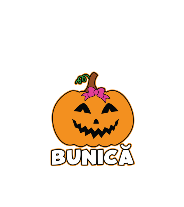 bunică model negru pe tricou