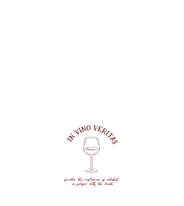 In Vino Veritas - Adevărul este în vin model negru pe tricou