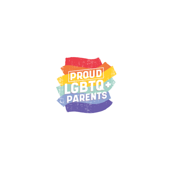 Părinți mândri LGBTQ model negru pe tricou