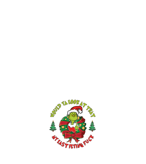 Would ya look at that - Grinch model alb pe tricou