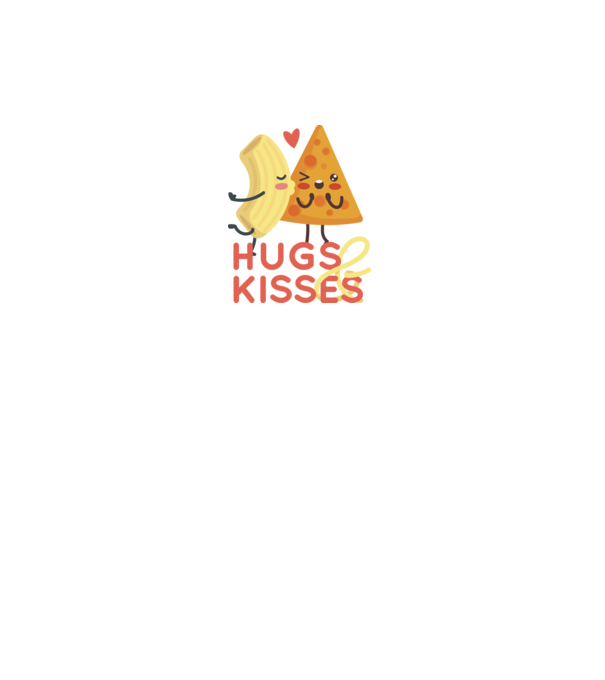'Hawaii pizza dragoste tricou drăguț Valentine''s Day' model negru pe tricou