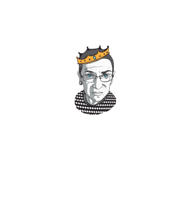 Ruth Bader Ginsburg model roz pe tricou