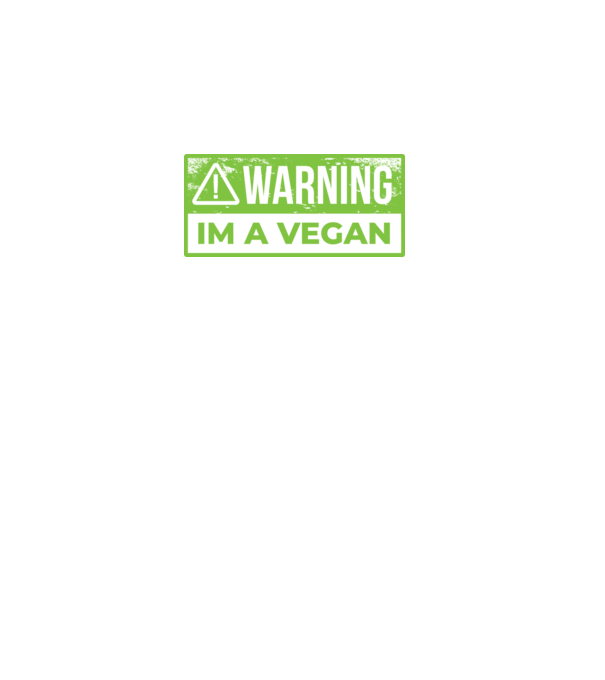 Atenție, sunt vegan model negru pe tricou