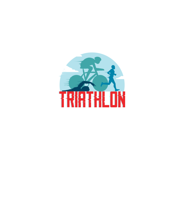 Triatlon Sport model roz pe tricou