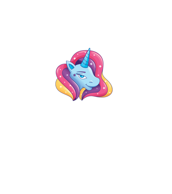 Cap de unicorn model nisipiu pe tricou