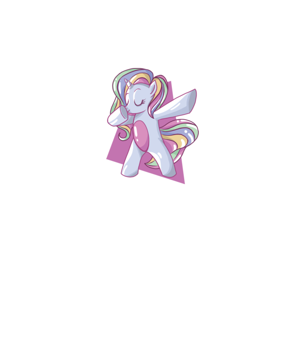 Unicorn DAB model gri pe tricou