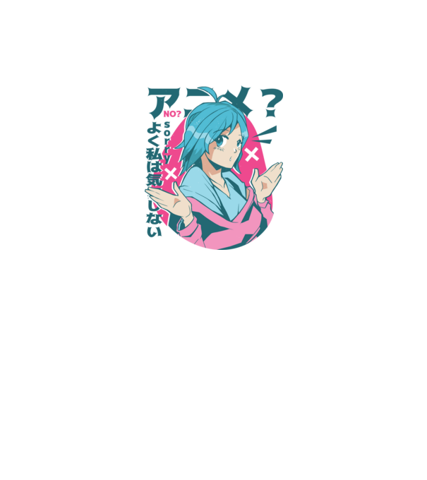 Tricou Anime model alb pe tricou
