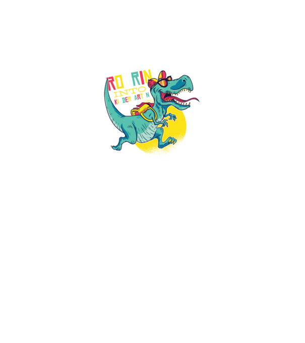 De acum încolo, voi urla în grădiniță cu Dinozaur model gri pe tricou