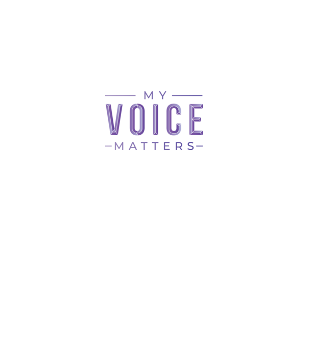 My Voice Matters de Ziua Femeii model gri pe tricou