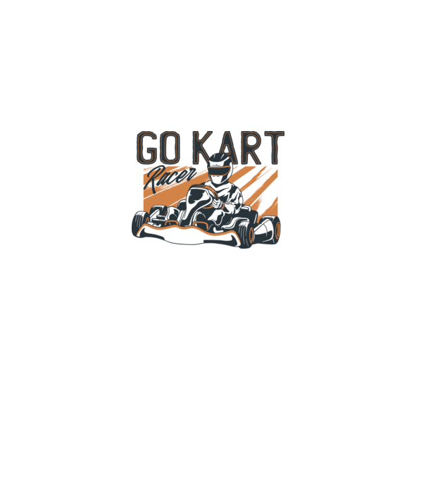 Concurent Go-kart model nisipiu pe tricou