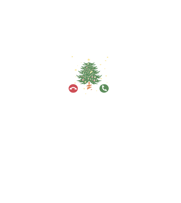 Christmas is calling model gri pe tricou