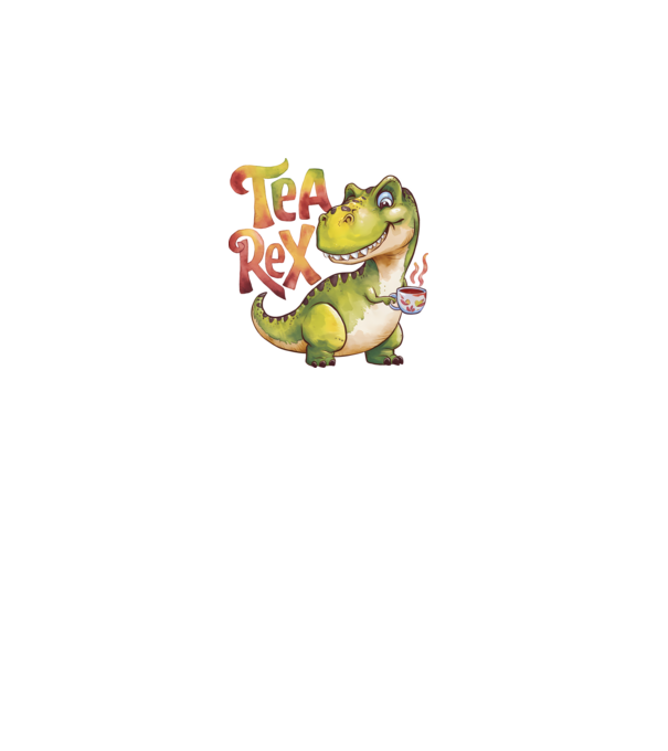 Tea Rex model gri pe tricou